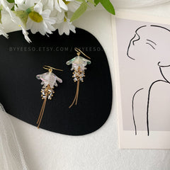 Jellyfish Dangle Earrings - Cute Lightweight Jellyfish drop Earrings - Unique Earrings - Beach vibes Earrings