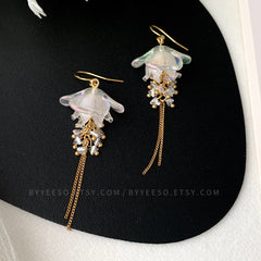 Jellyfish Dangle Earrings - Cute Lightweight Jellyfish drop Earrings - Unique Earrings - Beach vibes Earrings
