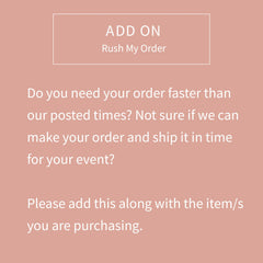 Rush My Order